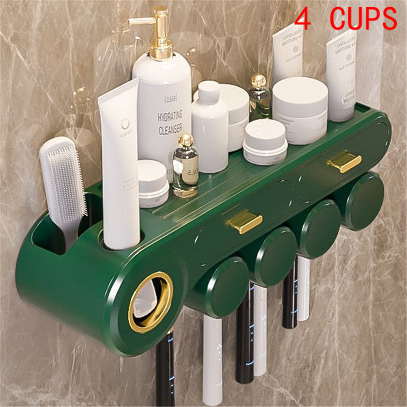 Hands-Free Automatic Toothpaste Dispenser | Clean & Hygienic Bathroom Solution