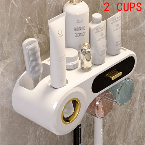 Hands-Free Automatic Toothpaste Dispenser | Clean & Hygienic Bathroom Solution