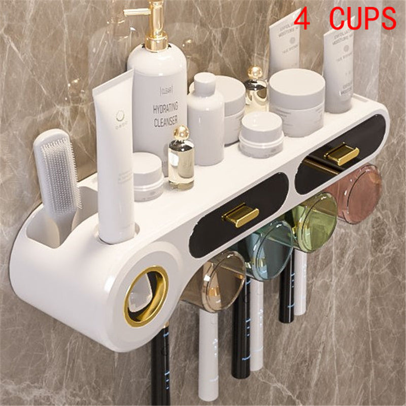 Hands-Free Automatic Toothpaste Dispenser | Clean & Hygienic Bathroom Solution