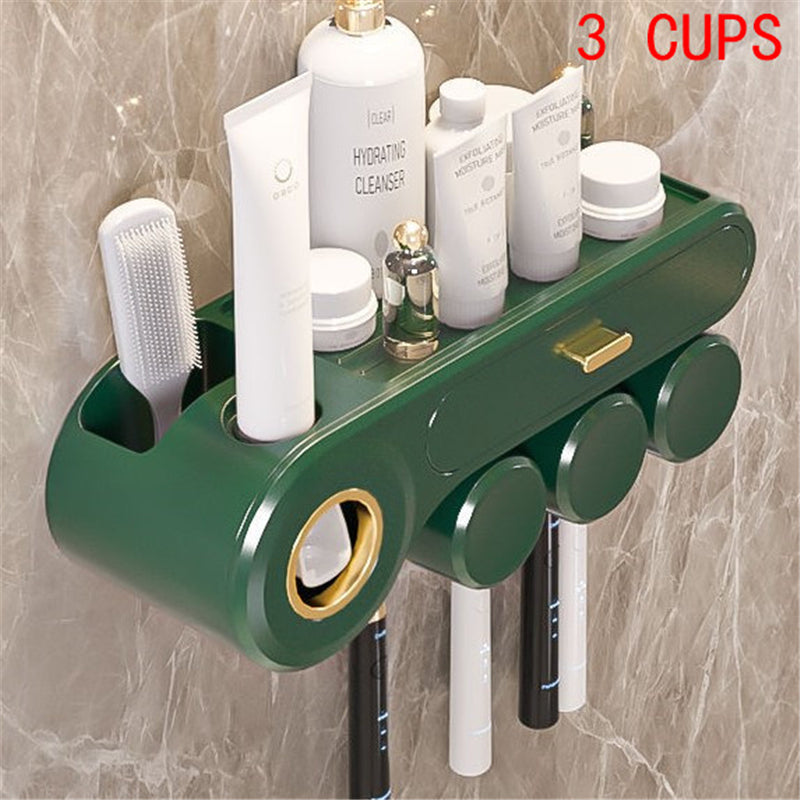Hands-Free Automatic Toothpaste Dispenser | Clean & Hygienic Bathroom Solution
